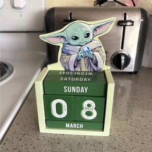 Star Wars Baby Yoda Perpetual Calendar